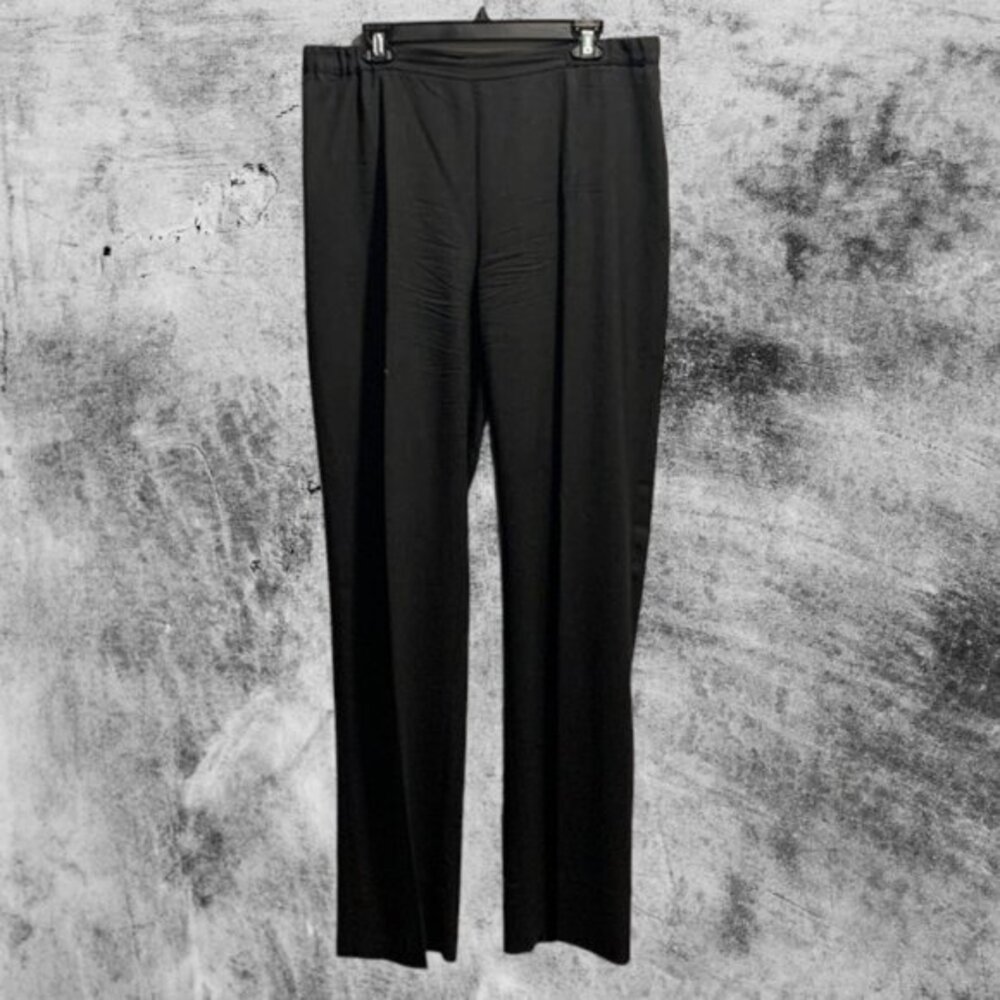 Marina Rinaldi Charcoal Gray Trouser Pants Size 23 = 14 EUC #6689